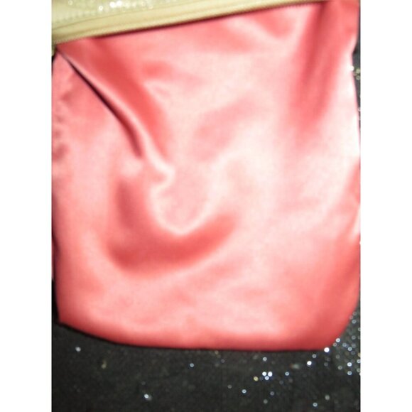 Coach 2008 Cursive Creed Shimmer Gold Studs Swingpack Crossbody Limited Edition - Picture 13 of 14